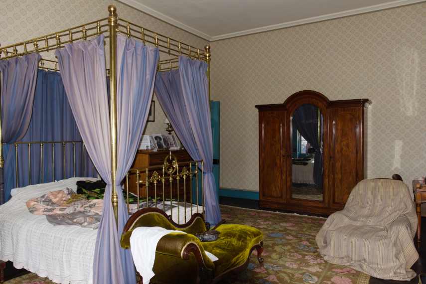 A Bedroom, Judge's Lodgings, Presteigne, Radnorshire, Wales