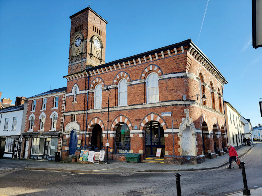 The Market Hall, Presteigne, Radnorshire, Wales