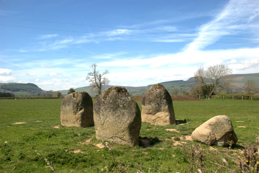 Four Stones, Radnorshire, Wales