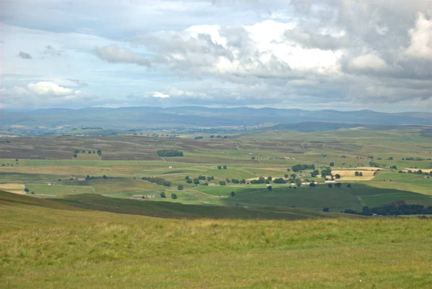 The view from the Swaledale Road, Cumbria, England, Great Britain