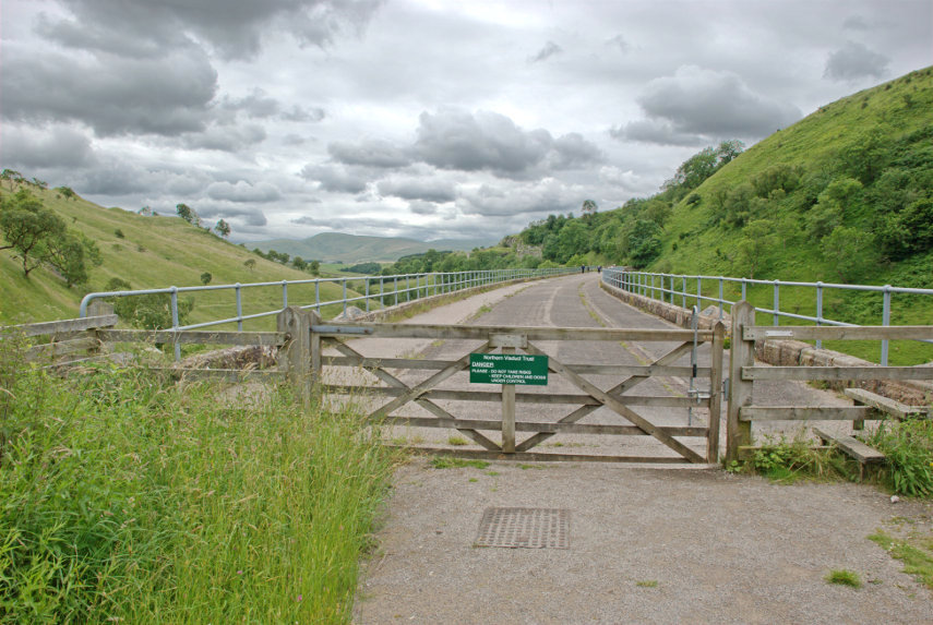 Smardale Gill Viaduct Path, Ravenstonedale, Cumbria, England, Great Britain