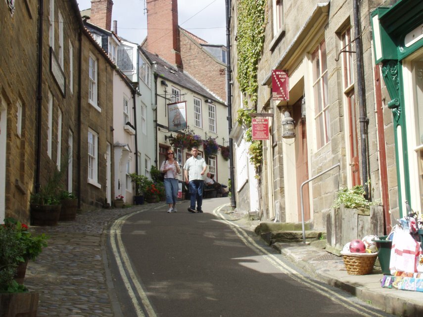Robin Hood's Bay Village, Yorkshire, England, Great Britain