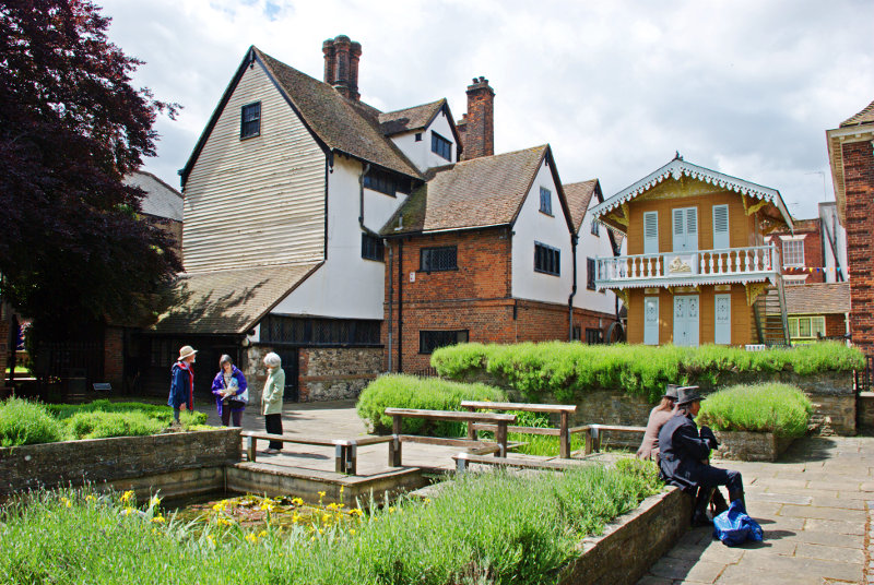 Charles Dickens' Chalet, Eastgate House, Rochester, Kent, England, Great Britain