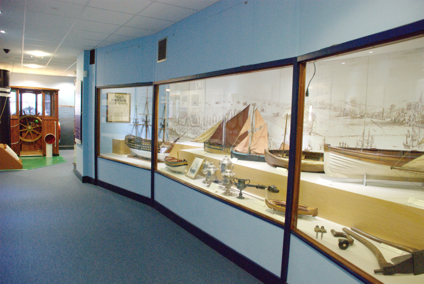 The Medway Gallery, Guildhall Museum, Rochester, Kent, England, Great Britain