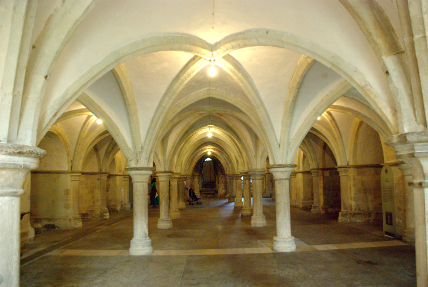 The Crypt, Rochester Cathedral, Rochester, Kent, England, Great Britain