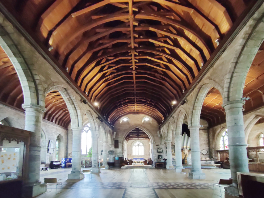 The Nave, St. Mart's Church, Ross-on-Wye.