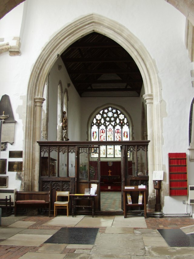 The Chapel of St. Clare, St. Mary's Church, Rye, Sussex, England, Great Britain