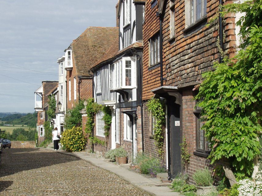 Watchbell Street, Church Square, Rye, Sussex, England, Great Britain