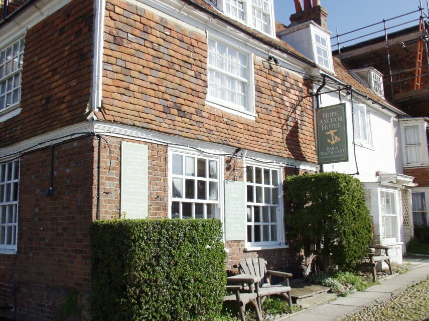 Picture of the Hope Anchor Hotel, Rye, Sussex, England