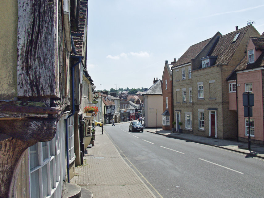 High Street, Saffron Walden, Essex, England, Great Britain