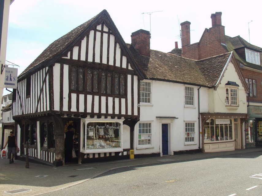 A Medieval Hall House, Saffron Walden, Essex, England, Great Britain