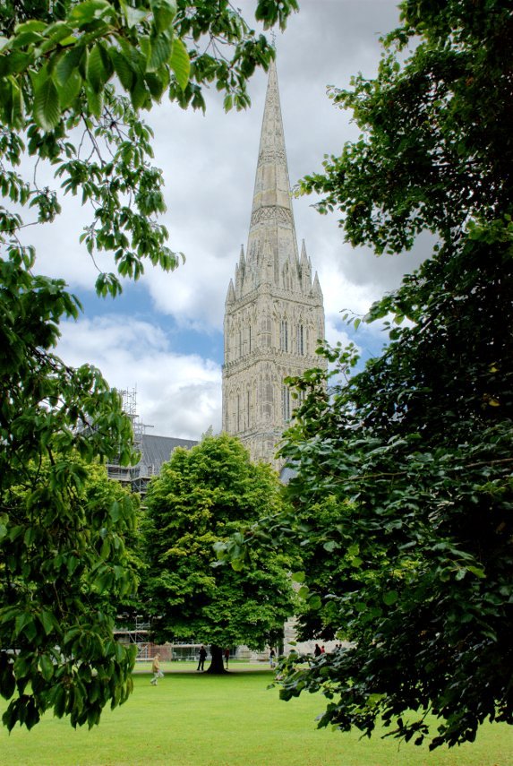Salisbury Cathedral, Salisbury, Wiltshire, England, Great Britain
