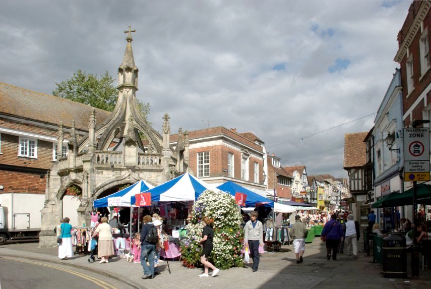 The Market Cross, Salisbury, Wiltshire, England, Great Britain