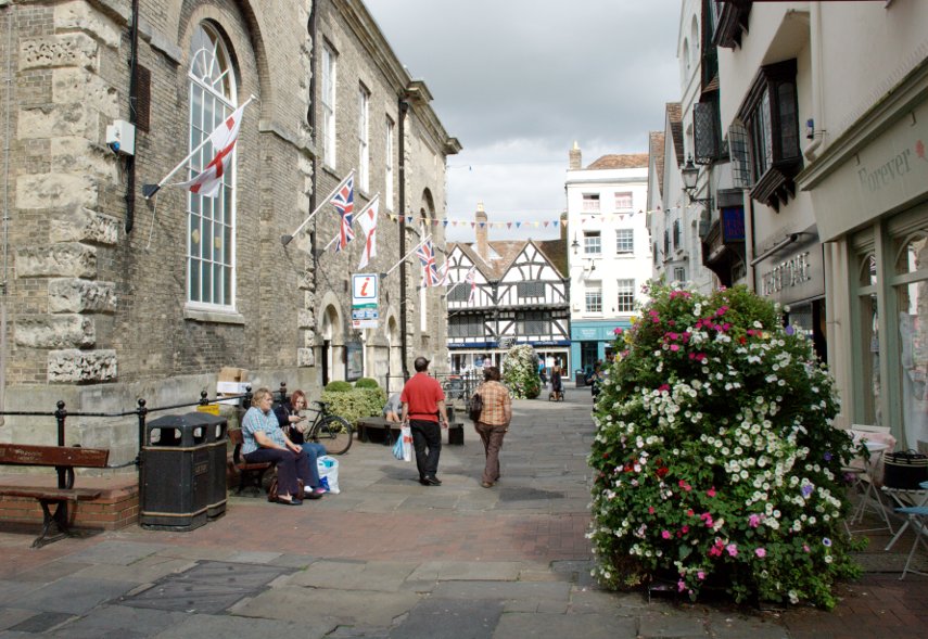 Fish Row, Salisbury, Wiltshire, England, Great Britain