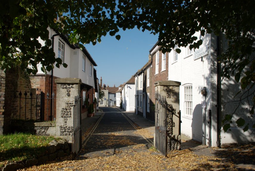 Church Street St. Clements, Sandwich, Kent, England, Great Britain