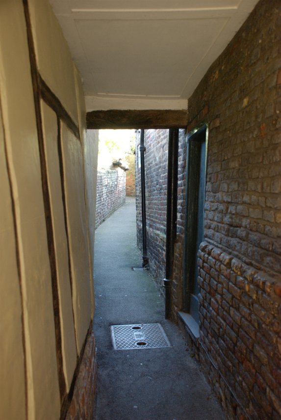 Photograph of Holy Ghost Alley, Sandwich, Kent, England