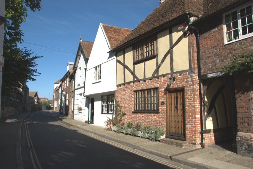 St. Peter's Street, Sandwich, Kent, England, Great Britain