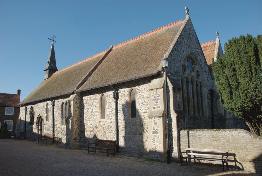 The Chapel, St. Bartholomew's Hospital, Sandwich, Kent, England, Great Britain