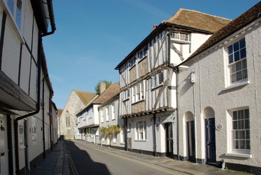 Church Street St. Marys, Sandwich, Kent, England, Great Britain