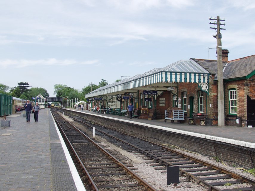The North Norfolk Railway Station, Sheringham, Norfolk, England, Great Britain