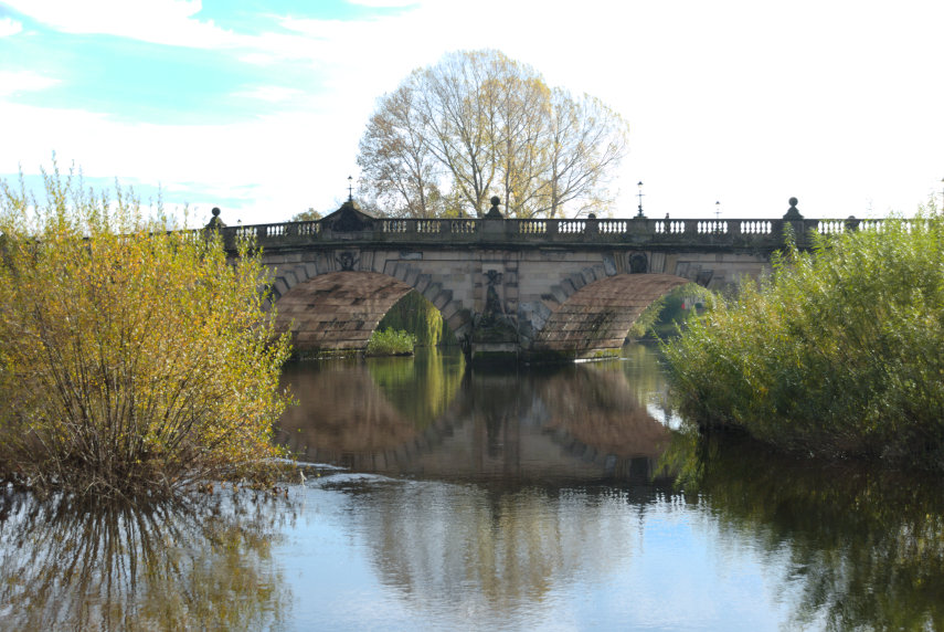 English Bridge, Shrewsbury, Shropshire, England, Great Britain
