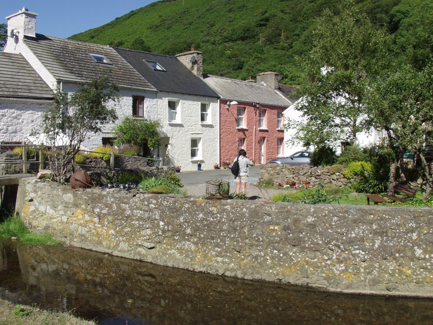 The village of Solva, St. David's, Pembrokeshire, Wales, Great Britain