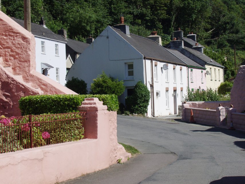 An attractive area, Solva, St. David's, Pembrokeshire, Wales, Great Britain