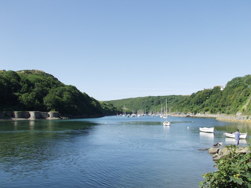 Solva Harbour, St. David's, Pembrokeshire, Wales, Great Britain