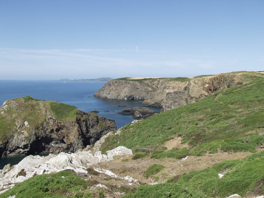 The Cliff Top Path, Solva Harbour, St. David's, Pembrokeshire, Wales, Great Britain