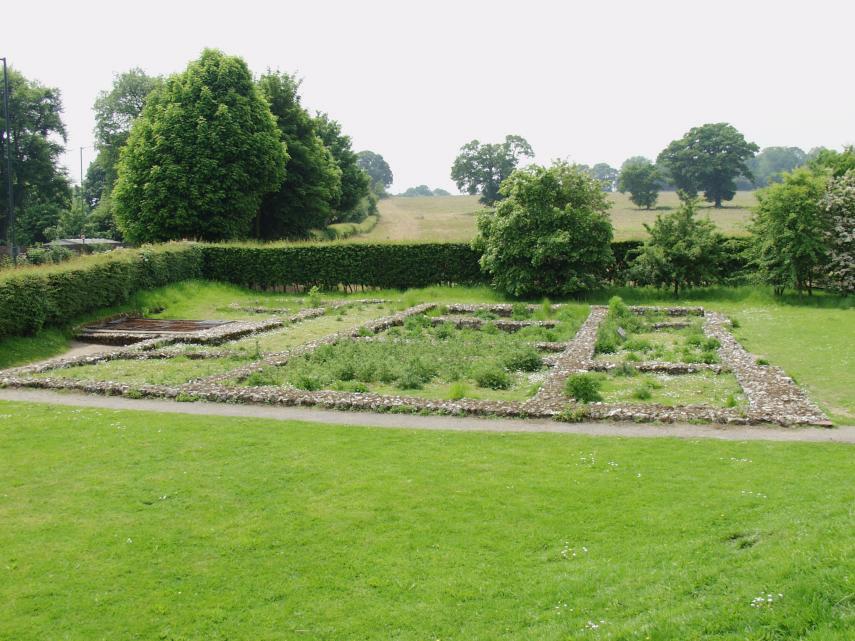 Verulamium town house (Roman), St. Albans, Hertfordshire, England