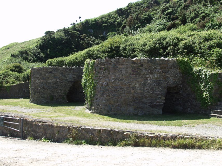 Lime Kilns at Porth Clais, St. David's, Pembrokeshire, Wales, Great Britain