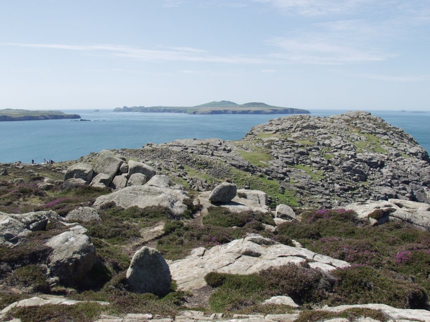 Scene showing St. David's Head, Pembrokeshire, Wales