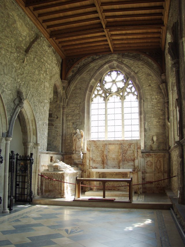 The Chapel Of St. Edward, St. David's Cathedral, St. David's, Pembrokeshire, Wales, Great Britain