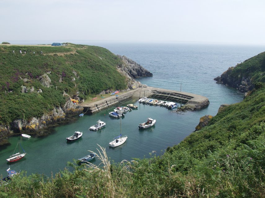 Porth Clais, St. David's, Pembrokeshire, Wales, Great Britain