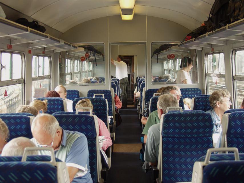 A Standard Class Coach, Cathedrals Express, Steam Dreams