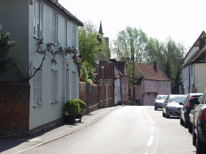 High Street, Stebbing, Essex, England, Great Britain