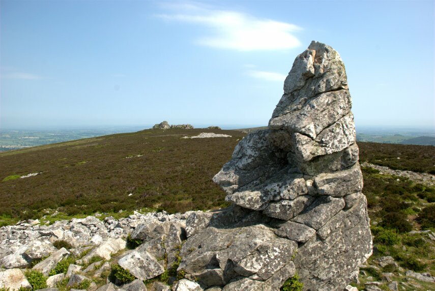 Near Manstone Rock, Stiperstones, Church Stretton, Shropshire, England, Great Britain