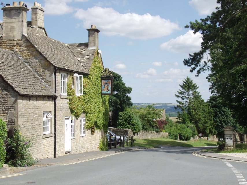The Bell Inn, Stow-on-the-Wold, Gloucestershire, England, Great Britain