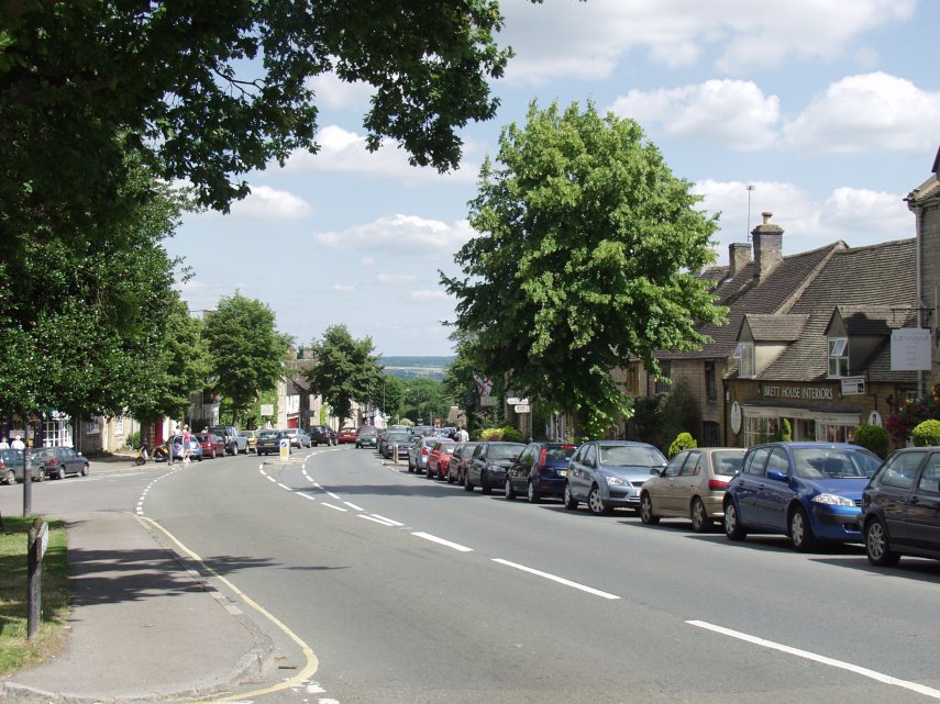 Oddington Road, Stow-on-the-Wold, Gloucestershire, England, Great Britain