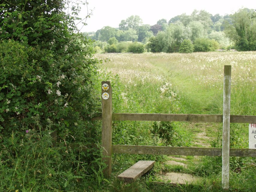 View of a simple Stile.