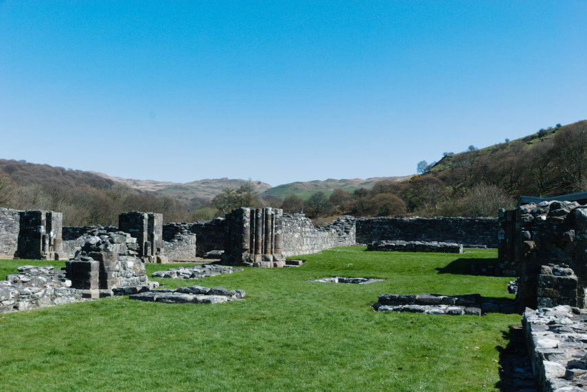 Strata Florida Abbey, Cambrian Mountains, Ceredigion