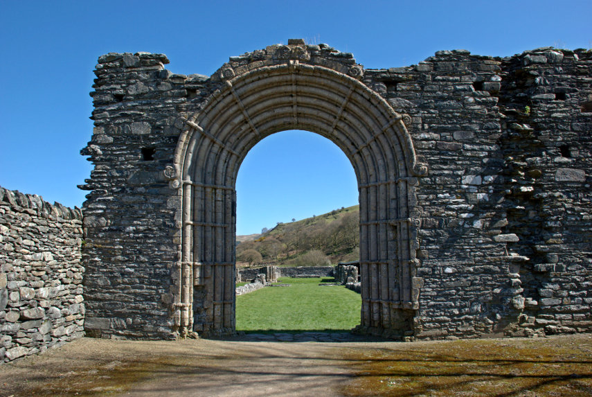 Cadw - Photograph of Strata Florida Abbey