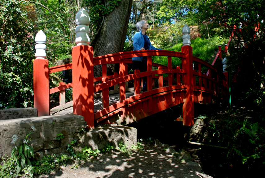 The Japanese Bridge, Clyne Gardens, Swansea, Glamorgan