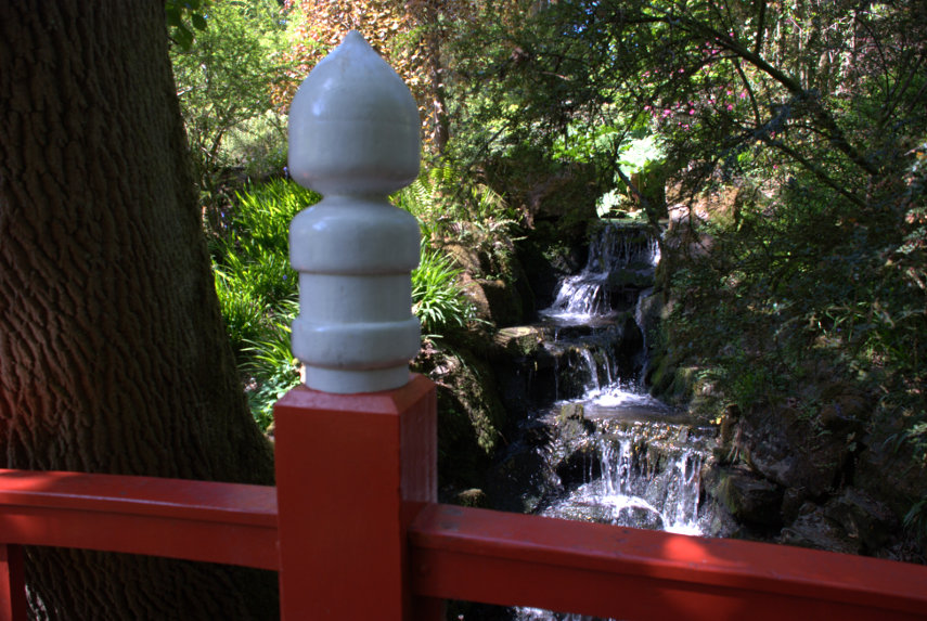 Waterfall, Clyne Gardens, Swansea, Glamorgan