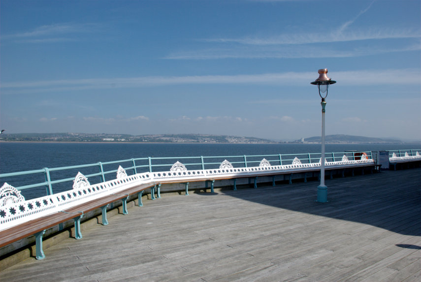 The Pier Deck, Mumbles, Swansea, Glamorgan, Wales, Great Britain