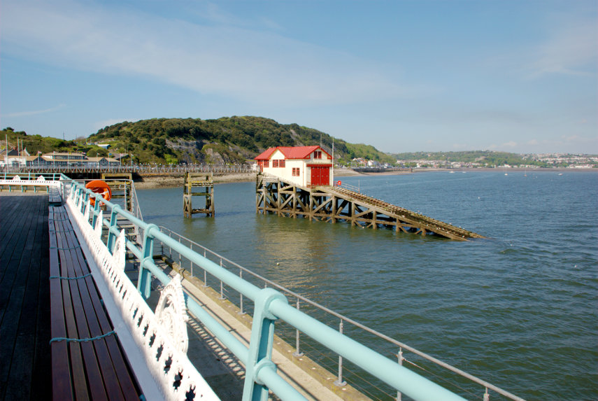The Lifeboat Station, Mumbles, Swansea, Glamorgan, Wales, Great Britain