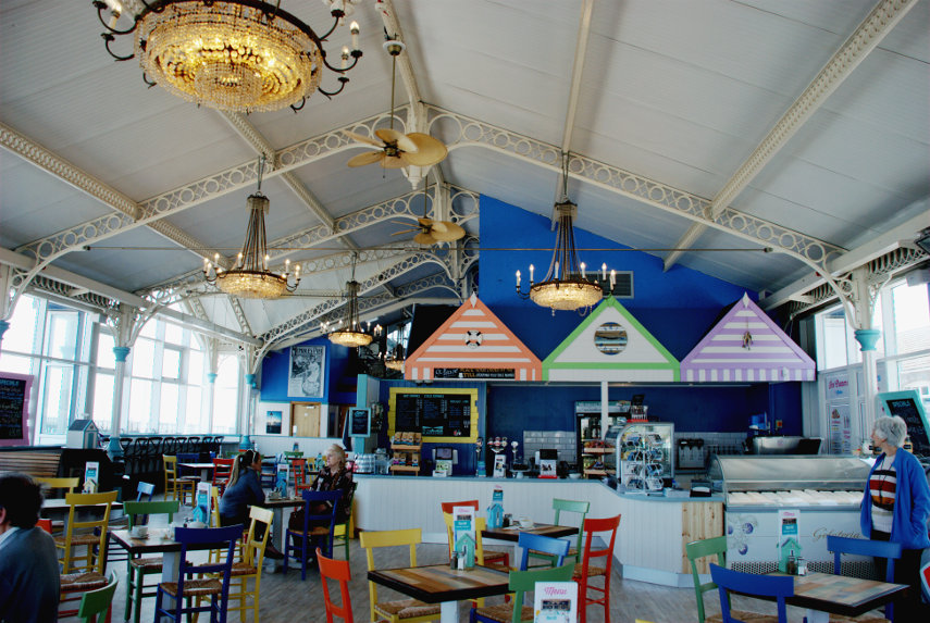 The Victorian Cafe, The Pier, Mumbles, Swansea, Glamorgan, Wales, Great Britain