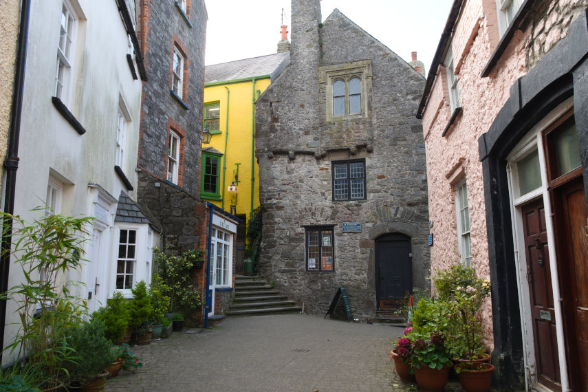The Merchant's House, Tenby, Pembrokeshire, Wales, Great Britain