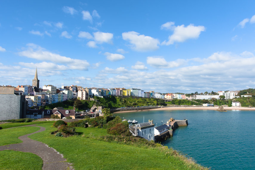 Tenby, Pembrokeshire, Wales, Great Britain