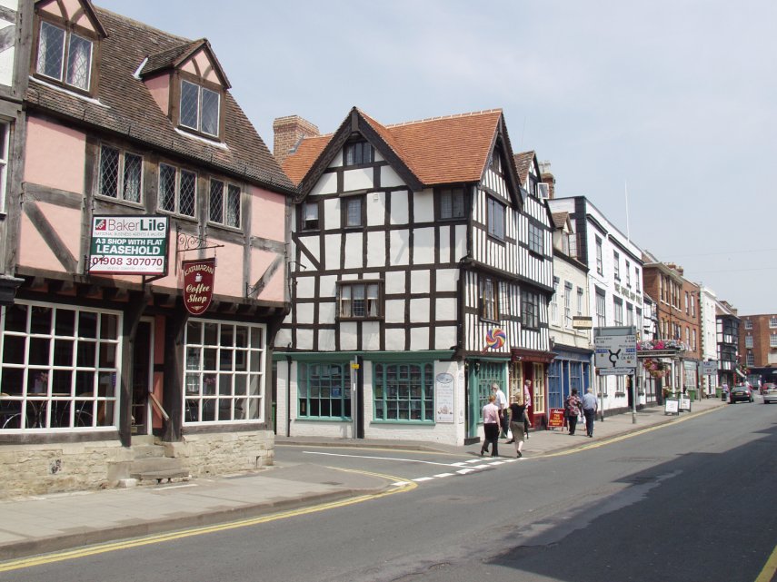 Church Street, Tewkesbury, gloucestershire, England, Great Britain